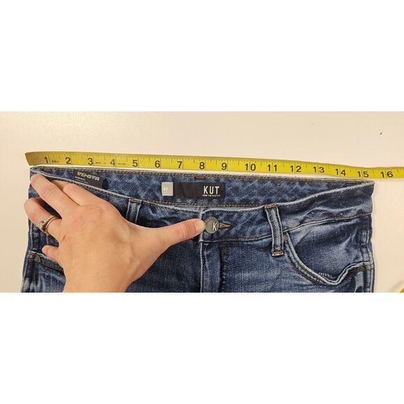 Catherine fab ab boyfriend CUT OFF 4 (4p) jeans high rise capri kut from kloth - Picture 7 of 7